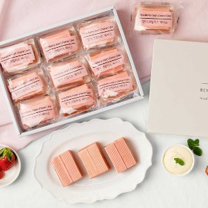 [시루아네] 딸기크림 치즈케이크 개별포장(9개)